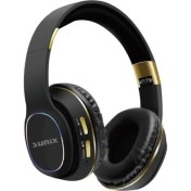 Resim Sunix Wireless 5.0 Süper Bass Kulak Üstü Bluetooth Kulaklık Siyah Blt-26 