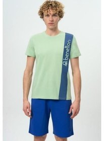 Resim Benetton T-shırt YESIL 