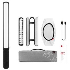 Resim Zhiyun FIVERAY F100 Combo RGB Led Siyah Işık Çubuğu 