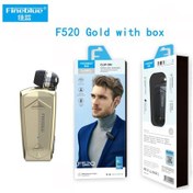 Resim 2022 Fineblue F520 Mini Kablosuz Kulaklık Bluetooth 5.3 Geri Çekilebilir F520 Gold Wıth Box 