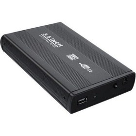 Resim 3.5" SATA USB 2.0 Harici Harddisk HDD Kutusu Alüminyum 