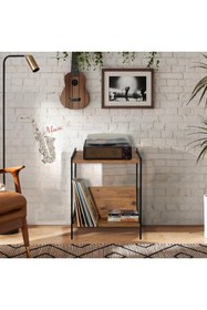 Resim AKIS HOME Plak ve Pikap Sehpası Atlantik Çam 