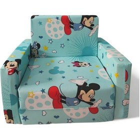 Resim Katlanır Yer Yatağı - Katlanır Yataklı Çocuk Koltuğu 0-6 Yaş 