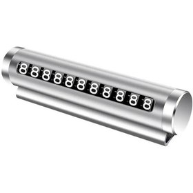 Resim Oto Mekanik Telefon Yazma Numaratör - Krom 