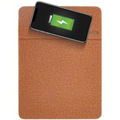 Resim Mas Wireless Mouse Pad Kahve 6614 