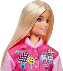 Resim Barbie Öğrenci Bebek ve Aksesuar Seti HRG84 