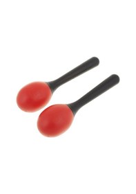 Resim Nino Plastik Yumurta Maracas kırmızı 