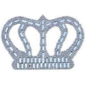 Resim Taç Büyük Ütü Ile Yapışan 11X7Cm (Hot-Fıx)2 Adet 