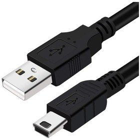 Resim AoGo 5 Pin USB 2.0 Erkek Mini USB Kablo 1.5 M 