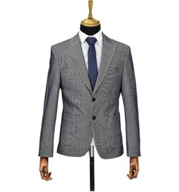 Resim Suitmen Erkek Tek Spor Ceket Çift Yırtmaçlı Bgl-st04512 Antrasit 