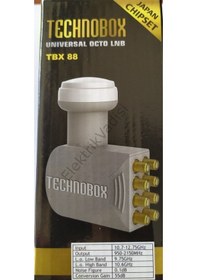 Resim Technobox Lnb 8 Çıkışlı 8Li 4K Uyumlu Tbx88 
