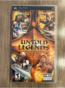 Resim MQ Psp umd oyun untold legends kolleksiyonluk ürün 
