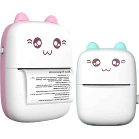 Resim Sevimli Mini Taşınabilir Yazıcı Printer Diğer 