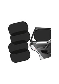 Resim Chuangyinshop 4pcs Mesh Window Shades 4lü Paket Araç Ve Ev İçin 20x12 Inç Güneşlik Nefes Alabilir Kumaş 