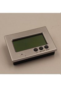 Resim Humidor Gümüş Dijital Nem Ölçer Higrometre Ppo0023 