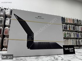 Resim 24 AY APPLE GARANTİLİ İPAD MAGİC KEYBOARD 13' TÜRKÇE Q-TET GSM 