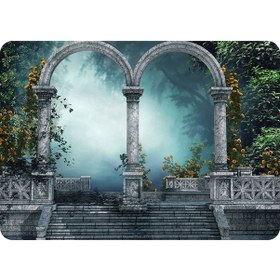 Resim Dekoratif Baskılı Keçe Amerikan Servisi, Supla 2'Li Servis Takım -341 Çok Renkli 