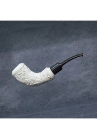Resim Yunar Zanera 9mm. Filtreli Akrilik Saplı Lületaşı Pipo 12009m 
