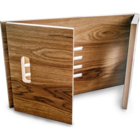 Resim BK Kişiye Özel Isimli Ahşap Katlanabilir Organizer Notebook Laptop Sehpası 