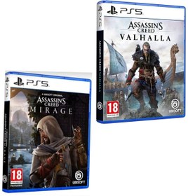 Resim Ubisoft Assassins Creed Valhalla + Assassins Creed Mirage PS5 Oyun 