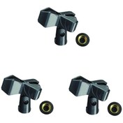 Resim Lastvoice Mt-20x 3'lü Geniş Mikrofon Tutacağı Mikrofon Kelepçesi 
