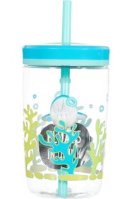 Resim STOREMAX Yüzen Köpek Balığı Pipetli Tritan 470 ml, Mavi 1155328 