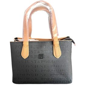 Resim Just Polo Jp4113 Kadın El Ve Omuz Çantası Ozt4113 Sıyah Taba Sıyah - Taba 