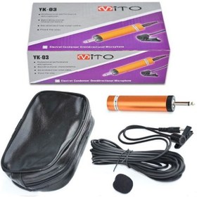 Resim Mito Yk 10 Cardioid Gürültü Transmisyonlu Kablolu Yaka Mikrofonu 