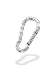 Resim Dorasan 50 Adet Paslanmaz Çelik Karabina 6 Cm 