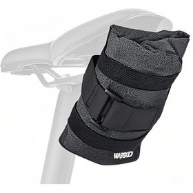 Resim Konesam Bisiklet Tamiri İçin Çok Amaçlı Çelik Araç Seti, Kolluk Çantasıyla Taşınabilir, Bisiklet Yolculukları İçin Gerekli Siyah 