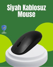 Resim Optik Sensörlü Sessiz Fare - Geniş Uyumluluk Ve Ergonomik Yapı 