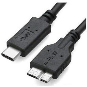 Resim 5241 Usb Type C To Micro Usb 3.0 Taşınabilir Hdd Hard Disk Kablosu 1m 1 Metre 