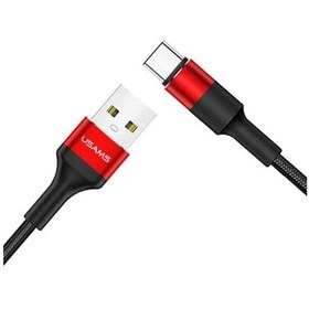 Resim Usams 120cm 2.0a Usb To Type-c Örgü Kaplama Şarj Ve Data Kablosu 