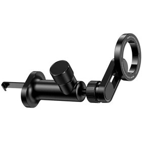 Resim Go Des Gd-hd327 Magnetik 360 Dönebilen Düz Zemin Ve Havalandırma Tasarımlı Araç Telefon Tutucu Siyah 