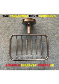 Resim Yms Krom Sabunluk Telli Katı Sabunluk Paslanmaz 