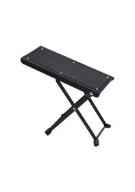 Resim Samdoo Siyah Metal Gitar Pedalı - 4 Seviye Yükseklik Ayarlı Çıkmaz Gitar Ayağı Stendi 