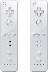 Resim MOOGOLE Wii Remote, Wii Controller, 2 Pack, with Silicone Case and Wrist Strap 