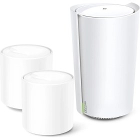 Resim TP-Link Deco X73-DSL 3-pack, AX5400 Mbps, Dual-Band, Gigabit Ethernet Portları, 150 Cihaza Kadar Bağlantı, 660 m² 'ye Kadar Kapsama, Fiber Destekli Wi-Fi 6 VDSL Mesh Modemi 