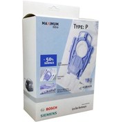 Resim Bosch Uyumlu-Siemens Type P Tipi Ergomax Süpürge Toz Torbası (128101777) 
