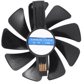 Resim Shineyee Rx470 570 480 580 Platinum/ultra Platinum Ekran Kartı Soğutma Fanı Cf1015h12d 