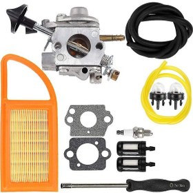 Resim Shineyee Br500 Br550 Br600 Üfleme Makinesi Yedek Parçaları: Karbüratör, Hava Filtresi, Yakıt Hortumu Ve Vida Seti 