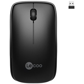 Resim Lecoo WS208 Kablosuz 1200 DPI 3 Tuşlu Sessiz USB Mini Alıcılı Optik Mouse 