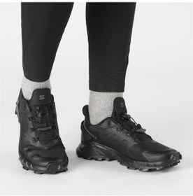 Resim Salomon Supercross 4 Kadın Siyah Outdoor Ayakkabı L41737400 Siyah 