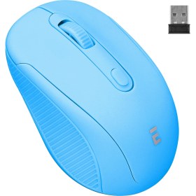 Resim Everest SM-300 Usb Mavi 4D Optik Alkalin Pil Kablosuz Mouse 