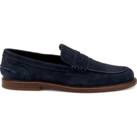 Resim Erkek Oxford ( Klasik) 76D0 Frau Suede Blu 