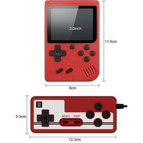 Resim Ankatek Taşınabilir Tam Retro Renkli Pil Oyun Mini Konsolları 3.5 İnç Ekranlı Gamepad Desteği Dahili 1020mah Pil İle Av500 - 128g-yellow 