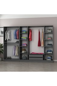 Resim Minar Kale 210cm 6 Bolme 2 Cek Gıyınme Dlp Antr 