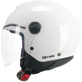 Resim CGM 261A MINI MONO ÇOCUK KASKI Beyaz YL 