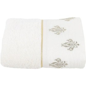 Resim Ecocotton Aslışah Kadın Banyo Havlusu 80X150 Cm-Krem-80X150-Krem-80X150 