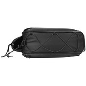 Resim Novahub 10l Multi-function Bicycle Rear Bag Waterproof Carrier - Siyah, Su Geçirmez Taşıyıcı Kargo Çantası Siyah 